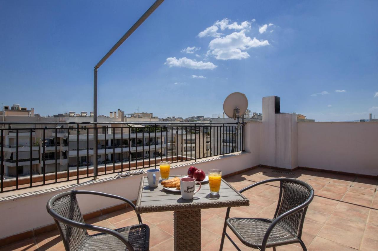 Rooftop Apartment With Great Veranda Atenas Exterior foto